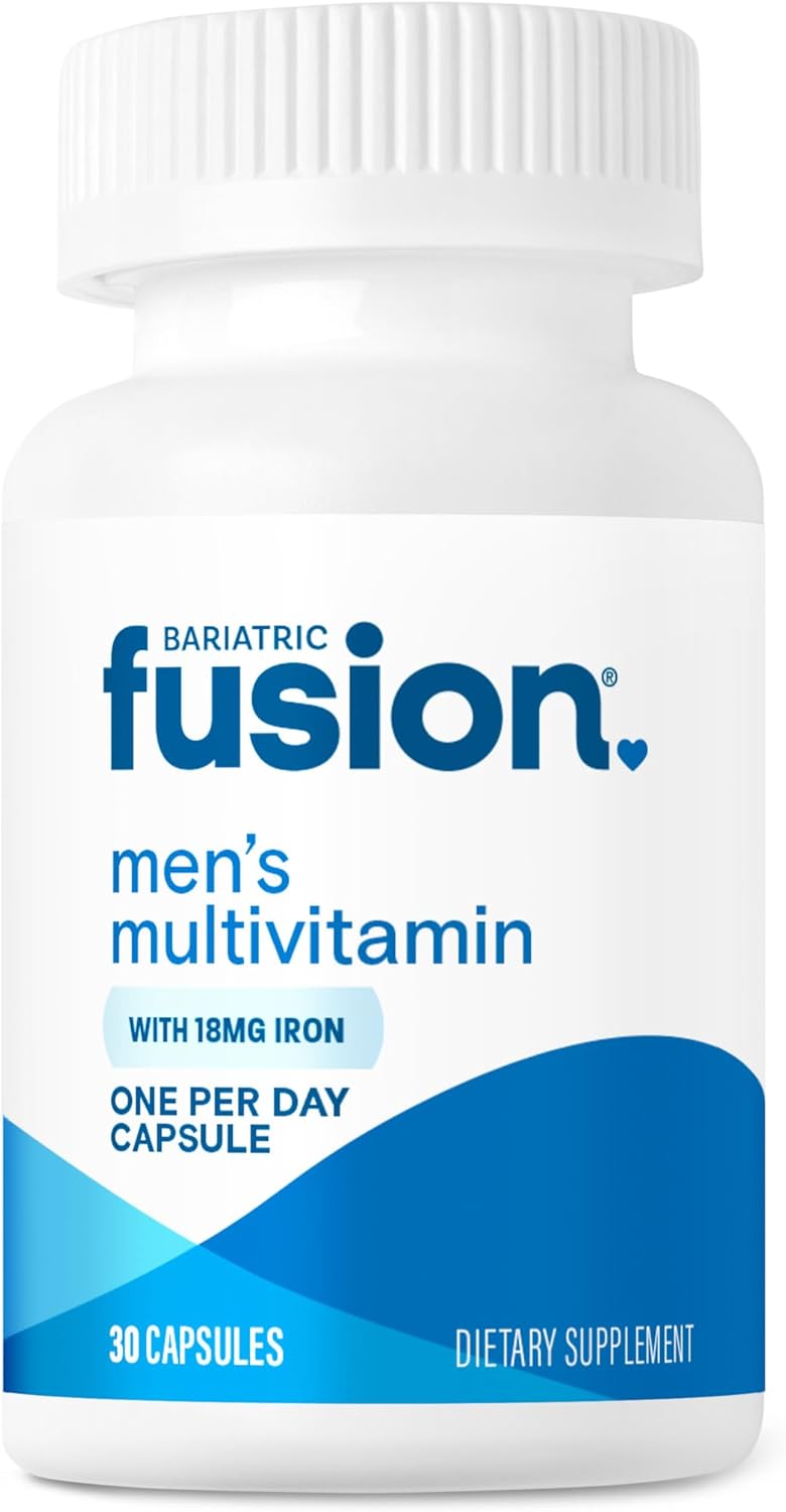 Bariatric Fusion One Per Day Multivitamin with Iron for Men  - 30 Capsules