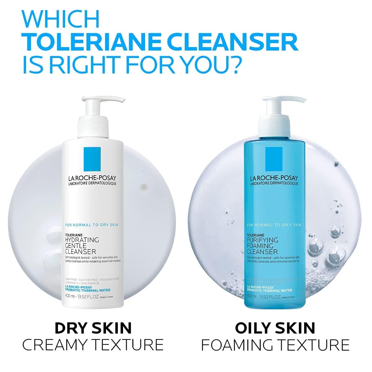 La Roche-Posay Toleriane Purifying Foaming Facial Cleanser