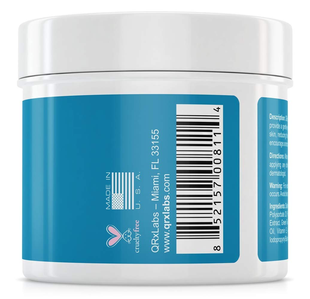 QRxLabs Glycolic Acid 20% Resurfacing Pads for Face & Body with Vitamins