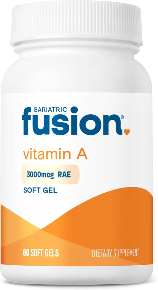 Bariatric Fusion Vitamin A, 3000 mcg of Retinyl Palmitate,  60 Count