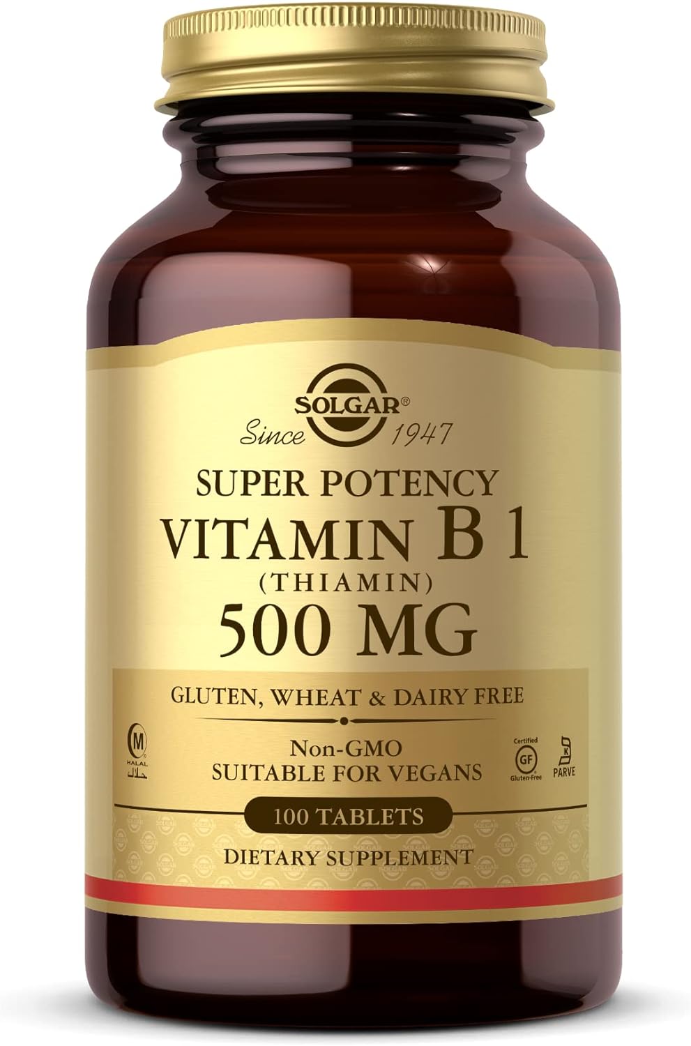 Solgar Vitamin B1 (Thiamin)  100 Tablets