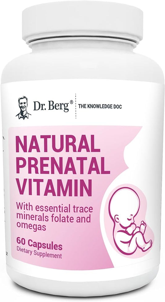 Dr. Berg Natural Prenatal Vitamins for Women 60 Capsules