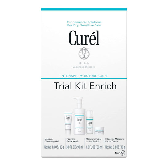 Curel Japanese Skin Care Travel Size Toiletries, for Dry,