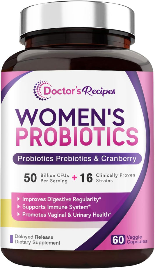 Doctor's Recipes Women’s Probiotic, 60 Capsules