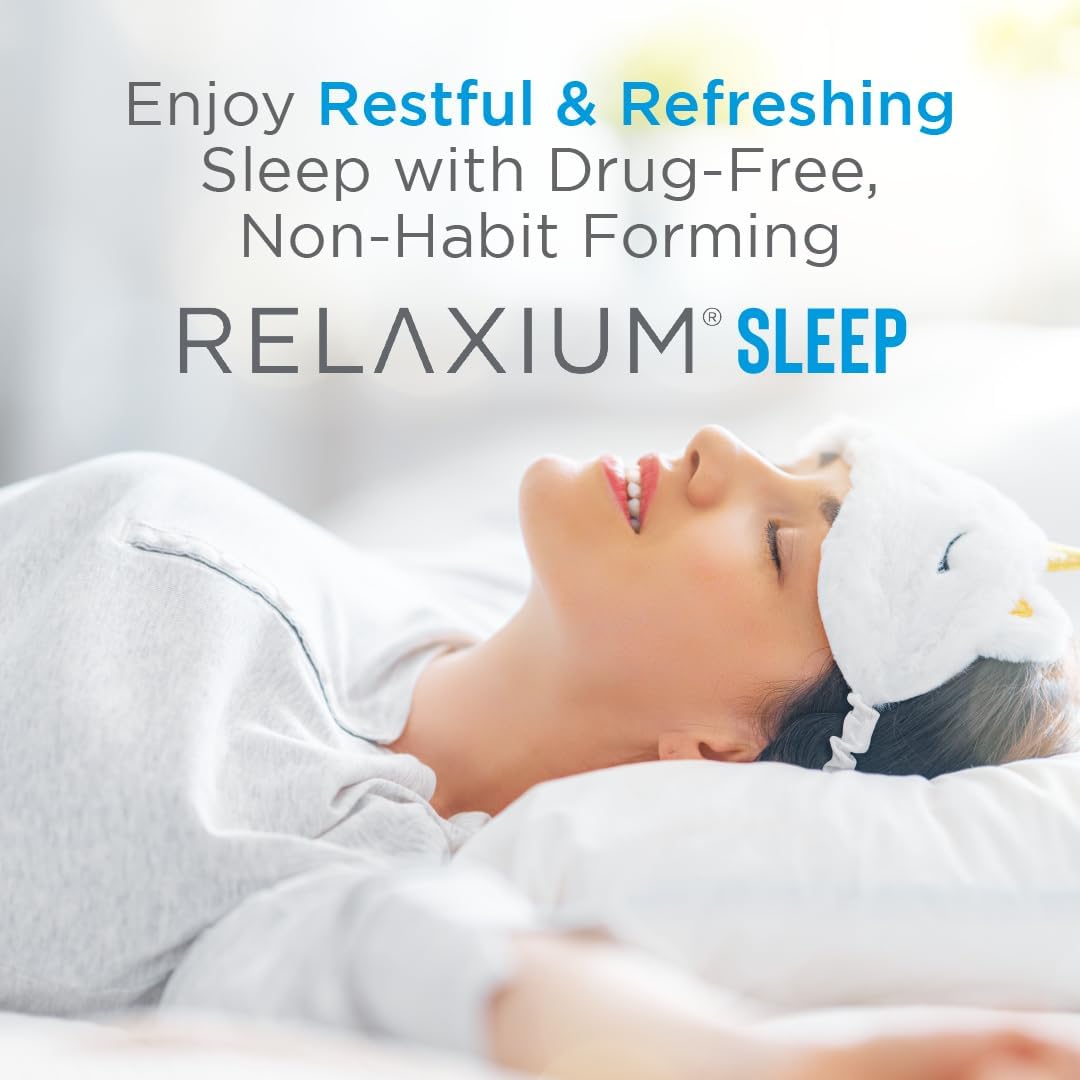 Relaxium Sleep Aid, 30-Day Supply, Non-Habit Forming, Dietary Supplement