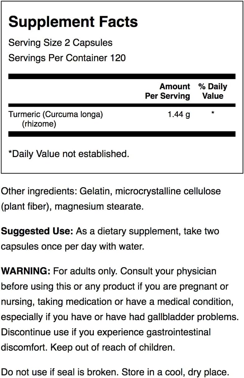 Swanson Turmeric Antioxidant, Joint Health& mobility, 240 Capsules