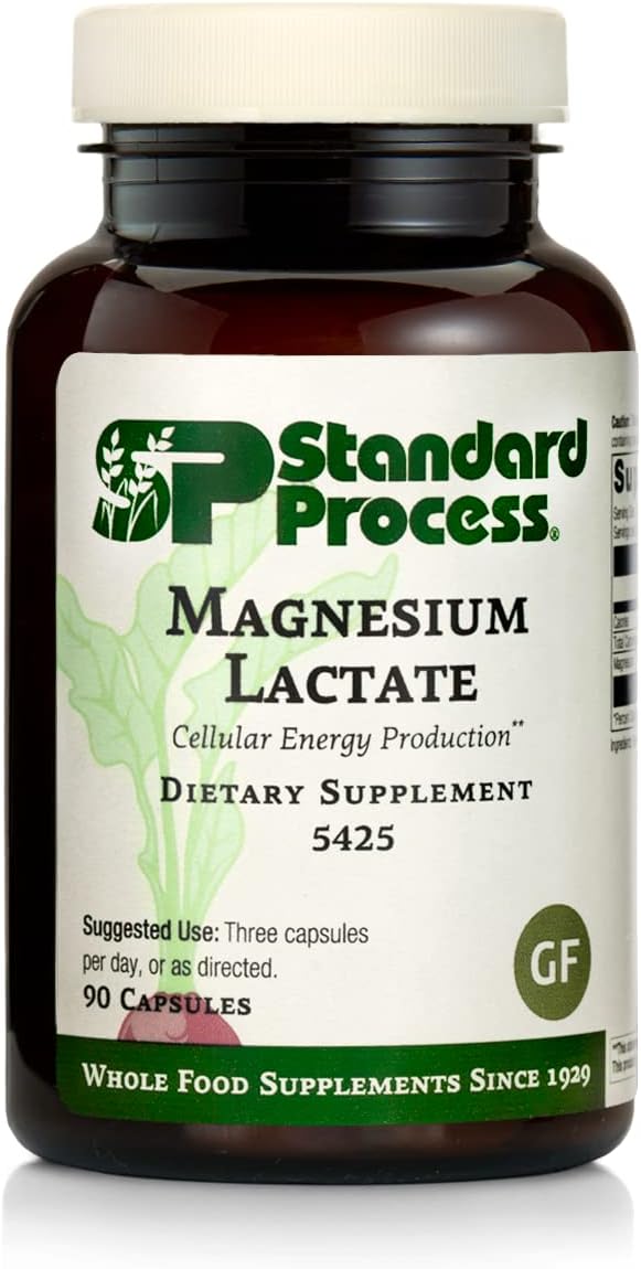 Standard Process Magnesium Lactate -90 Capsules