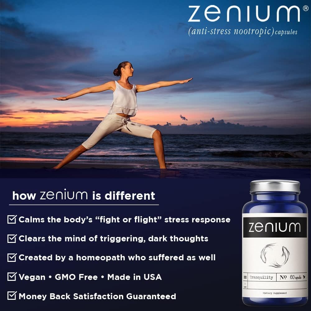 Zenium Stress Relief Supplement 60 Capsules