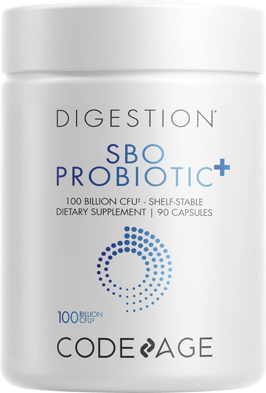 Codeage SBO Probiotics, 100 Billion CFUs Shelf-Stable 90 Capsules