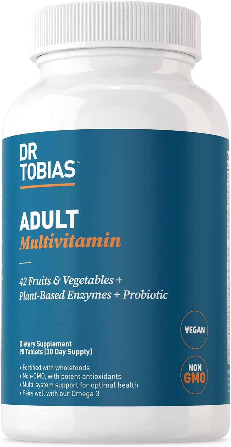 Dr. Tobias Adult Multivitamin for Women & Men  90 Tablets