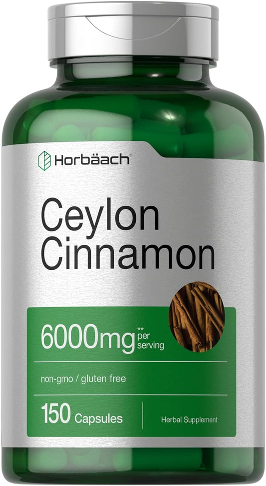 Ceylon Cinnamon Capsules 150 Count