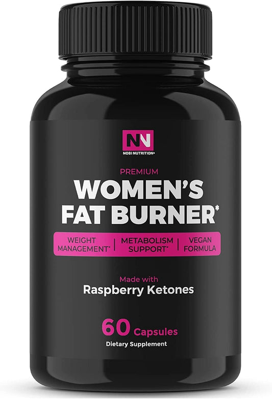 Fat Burner For Women Metabolism Booster & Weight Loss Support 60 Capsules