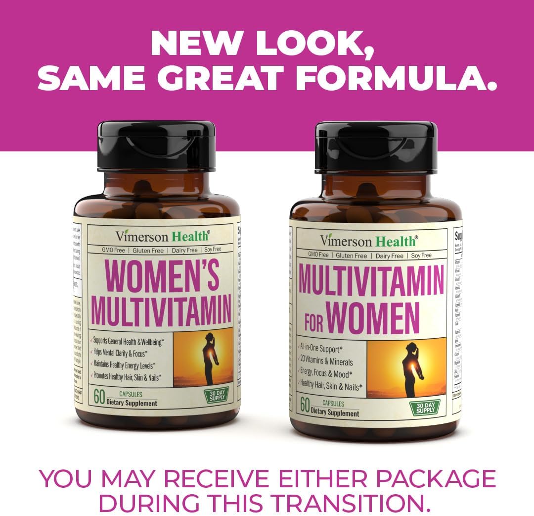 Multivitamin for Women - Womens Multivitamin & Multimineral Supplement 60 count