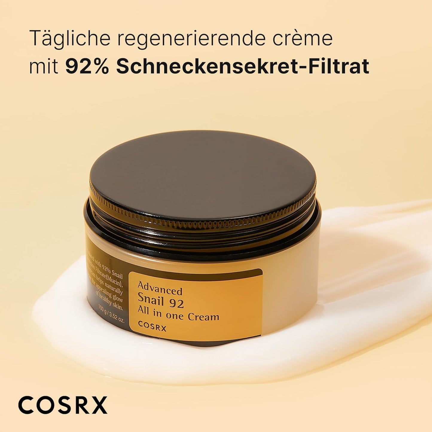 COSRX Snail Mucin Moisturizer  Daily Repair Face Gel Cream