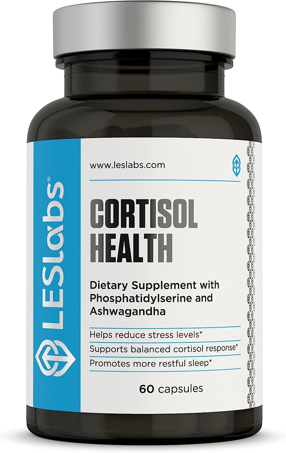 LES Labs Cortisol Health – Stress Relief,  Relaxation & Deep Sleep 60 Capsules