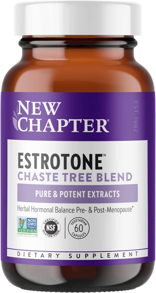 New Chapter Peri-Menopause - Estrotone Herbal Hormone  60 capsules