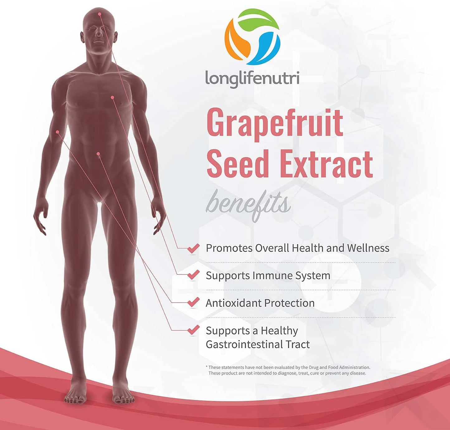 Grapefruit Seed Extract  180 Vegetarian Capsules