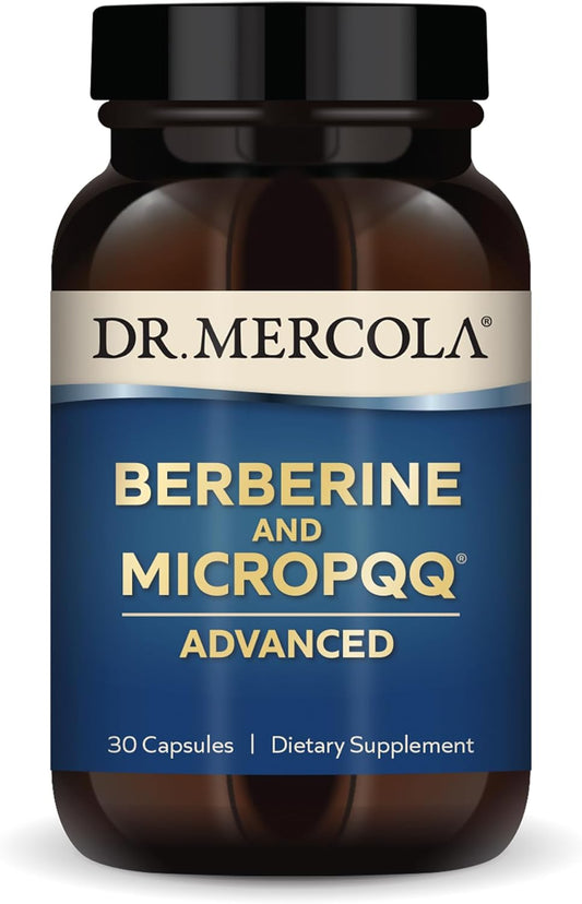 Dr. Mercola, Berberine and MicroPQQ Advanced 30 count