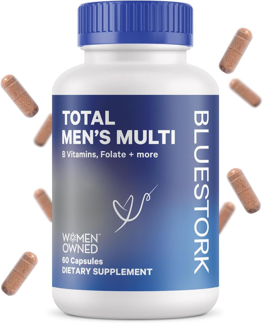 Blue Stork Total Mens Multi, Multivitamin 60 Capsules