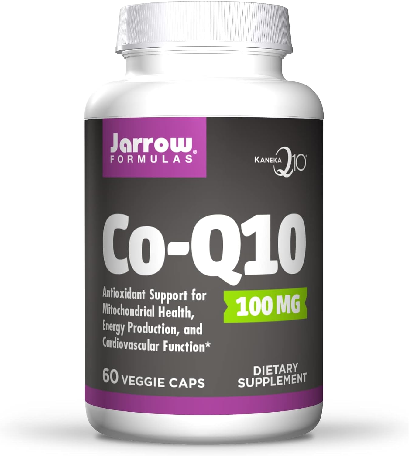 Jarrow Formulas Co-Q10 Antioxidant Support 60 Veggie Caps