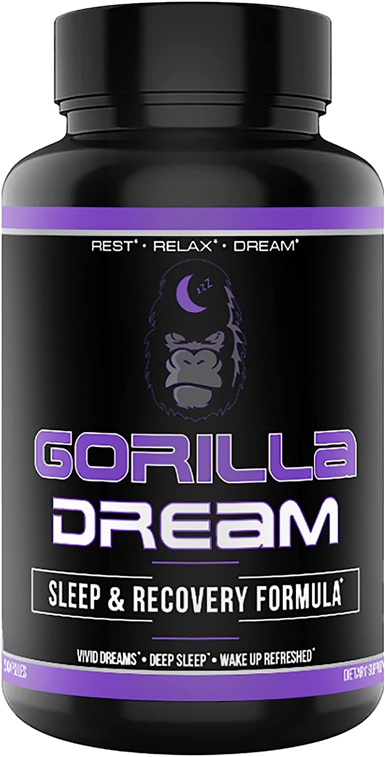 Gorilla Dream Premium Sleep Aid-120 Capsules