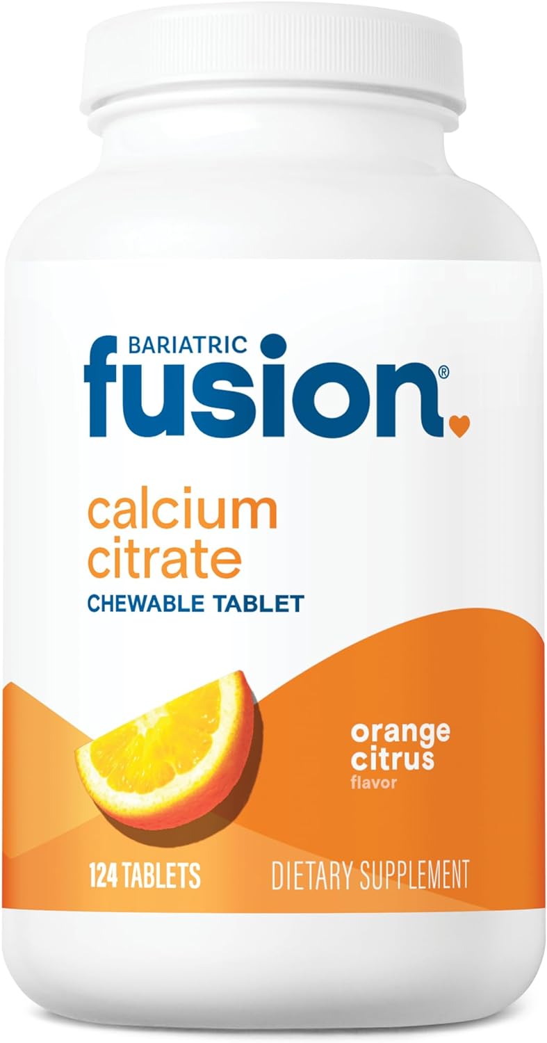 Bariatric Fusion Calcium Citrate Chewable Tablet -  124 Count