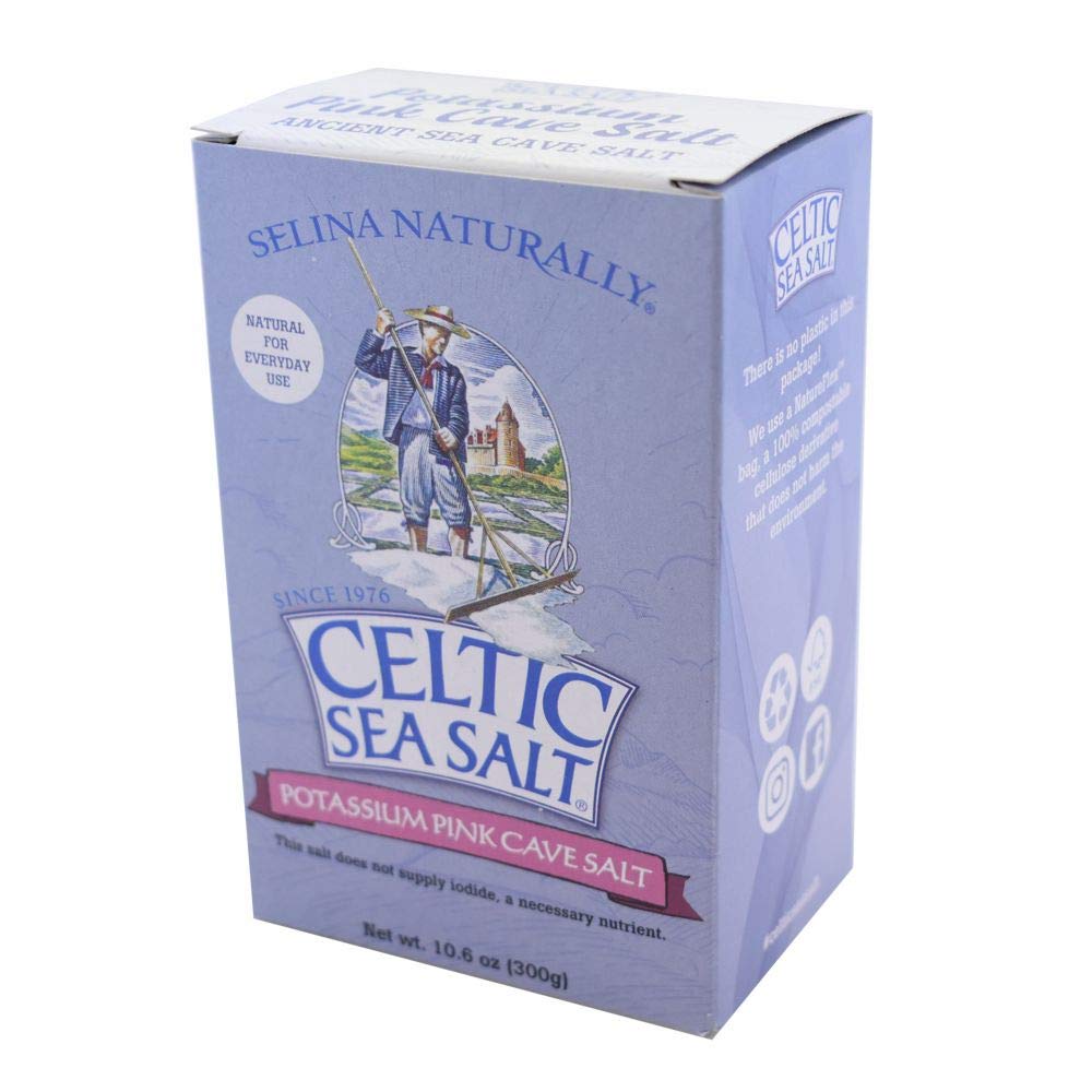 Celtic Sea Salt Pink Potassium Cave Salt 10.6 Oz