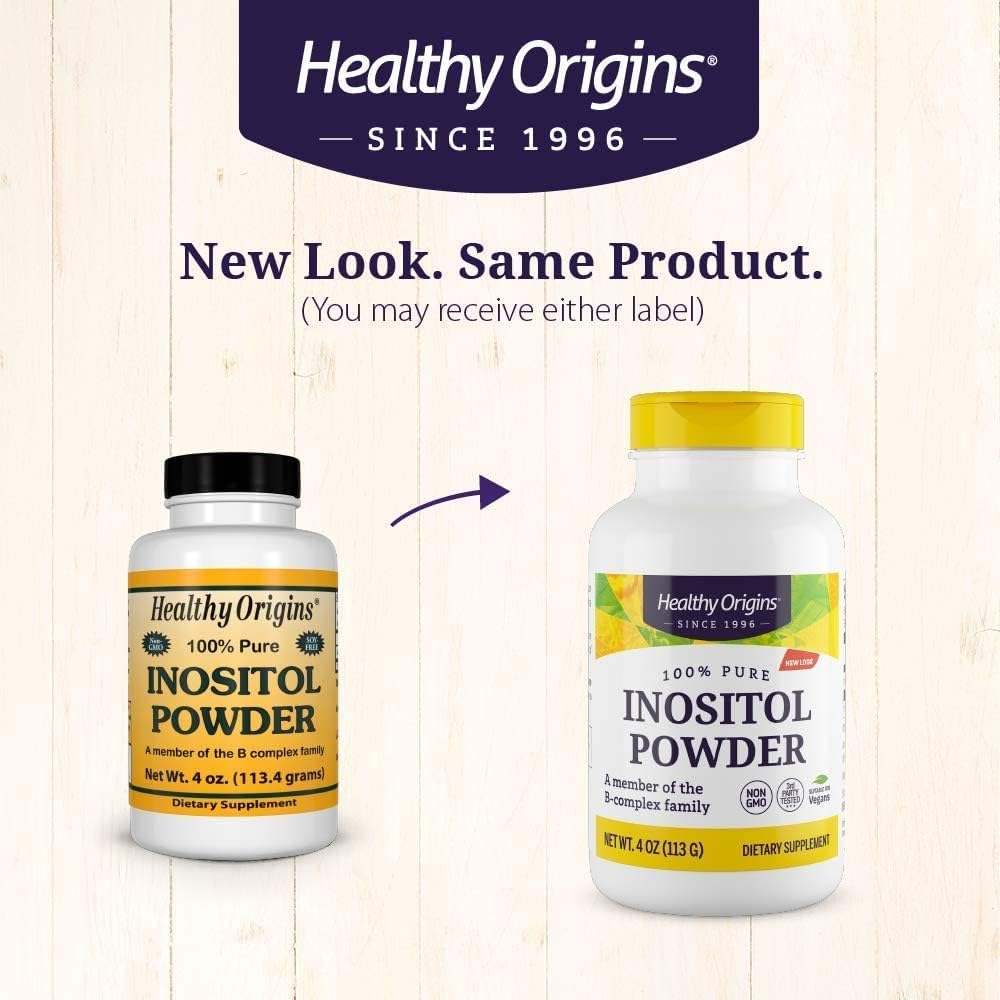 Healthy Origins Inositol Powder- 4 Oz