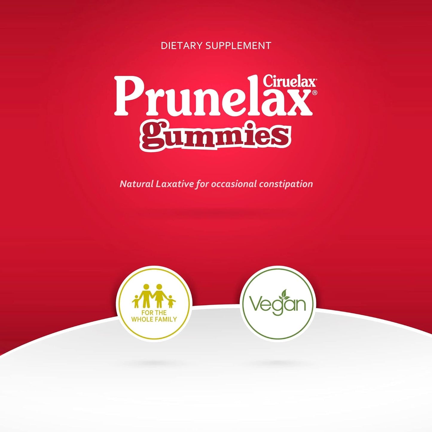 Prunelax Laxative Gummies - Gentle & Effective  60 Count