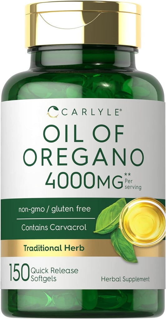 Carlyle Oregano Oil Extract  Max Potency 150 Softgel