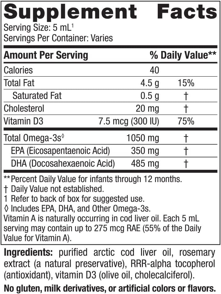 Nordic Naturals Baby’s DHA, Unflavored 4 oz