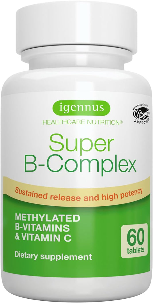 Super B-Complex – Methylated Sustained Release 60 tablets