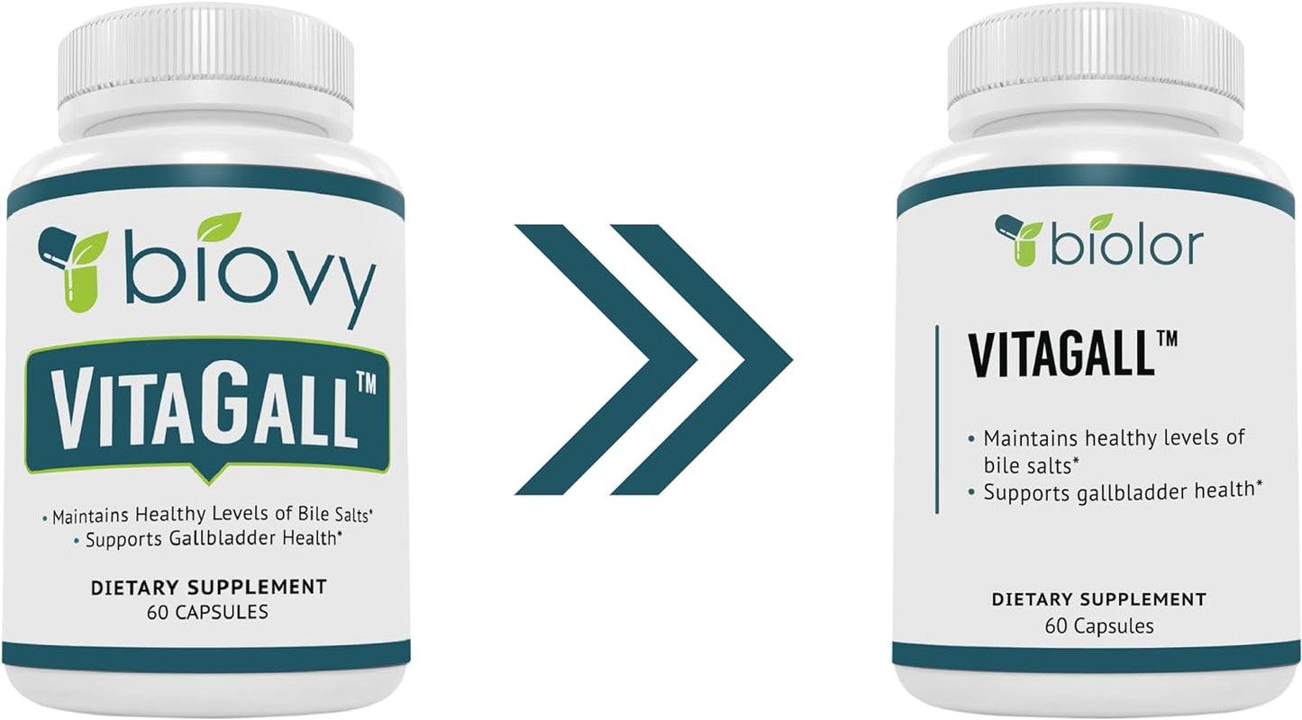 Biolor VitaGall™ The Best Gallbladder Health Supplement 60 capsules