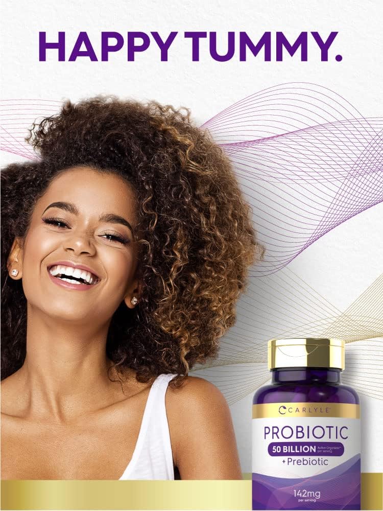 Carlyle Probiotics with Prebiotics  120 Capsules