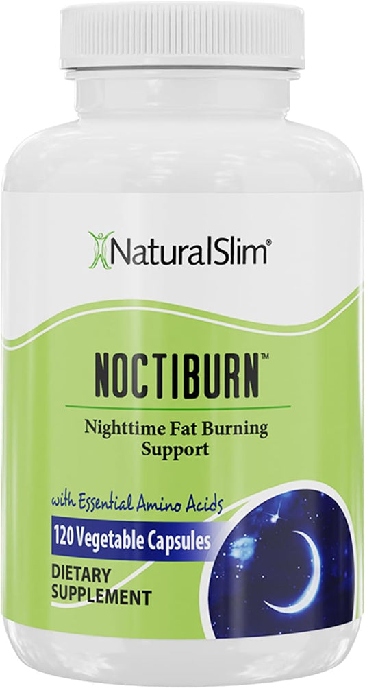 NaturalSlim NoctiBurn Night Fat Burning Support & Metabolism Support 120 capsules