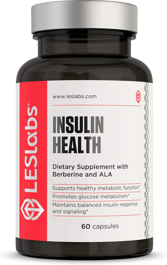 LES Labs Insulin Health – Metabolic Health and Support, 60 Capsules