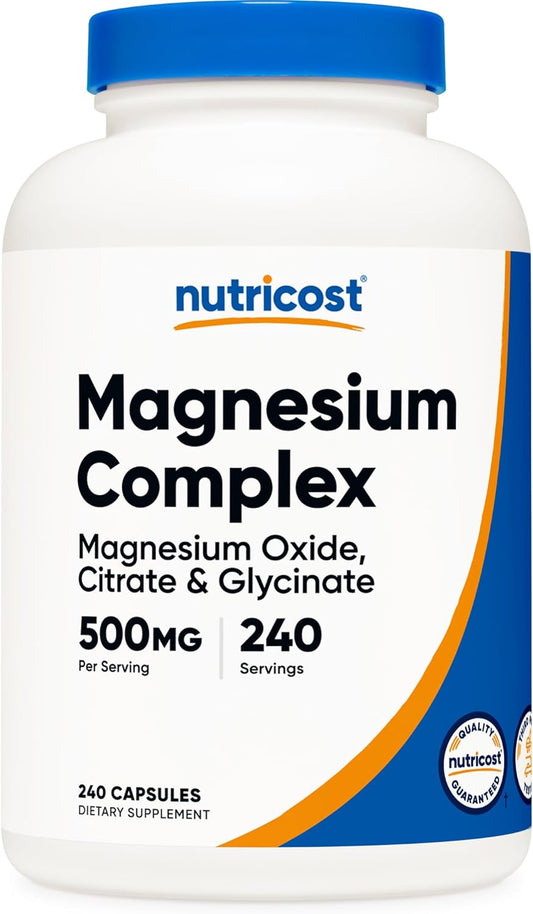 Nutricost Magnesium Complex 500mg, 240 Capsules