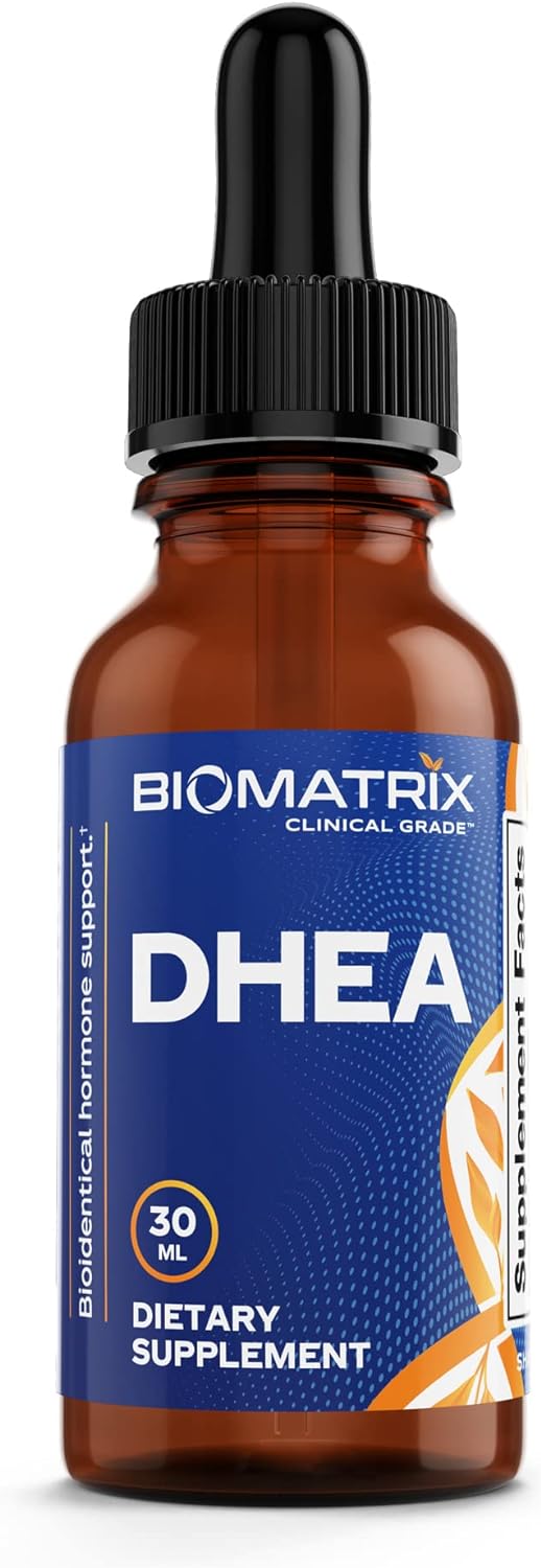 BioMatrix DHEA Liquid Hormone Supplement -30 ML, 1200mg