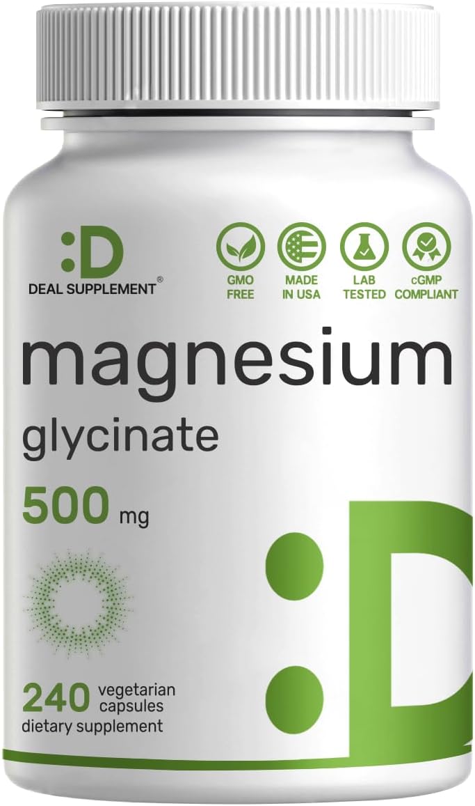 Magnesium Glycinate  240 Veggie Capsules