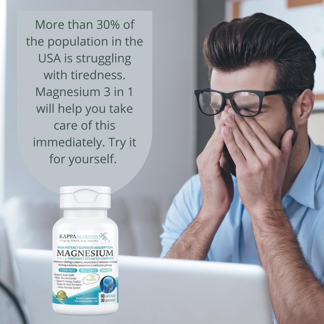 Magnesium L-Threonate 60 Capsules