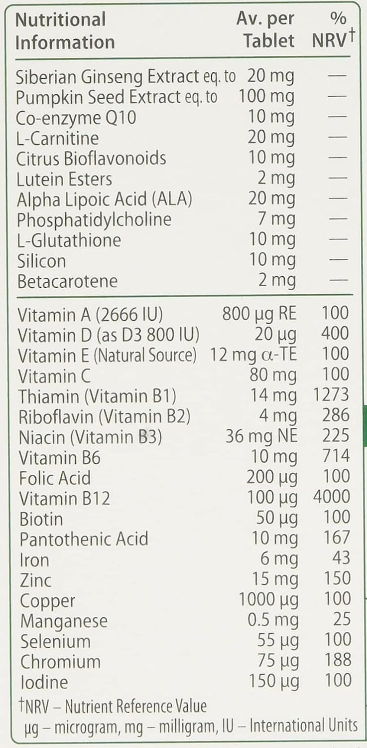 Vitabiotics Wellman 70+ - 30 Count