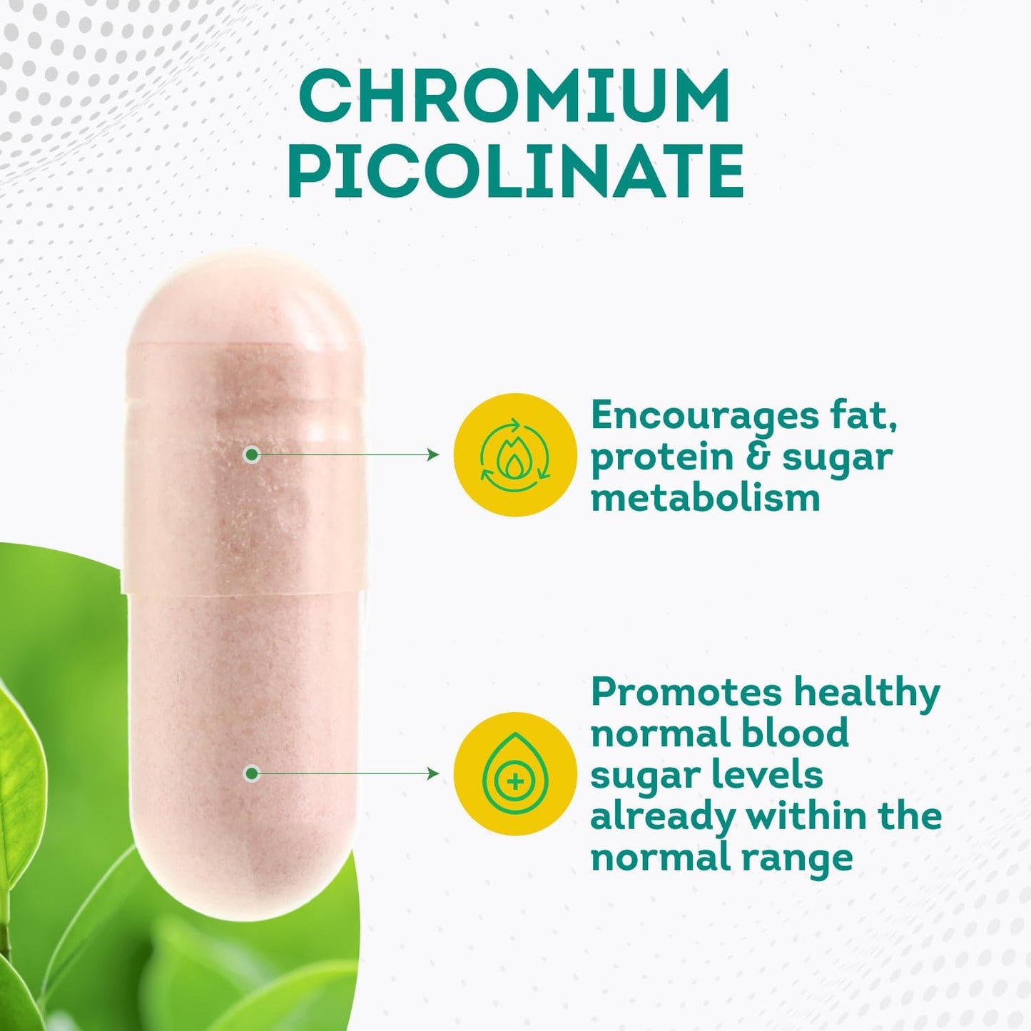 PurePremium Chromium Picolinate 200mcg 100 Capsules