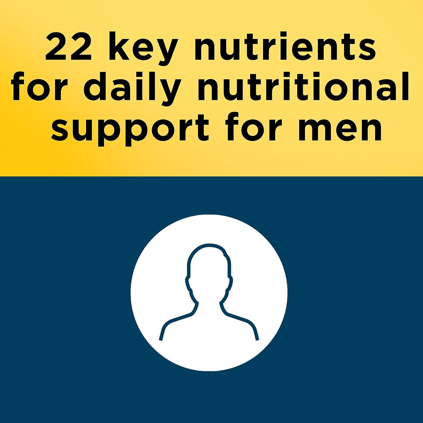 Nature Made Multivitamin For Him with No Iron, Mens Multivitamins for Daily 90 Tablets