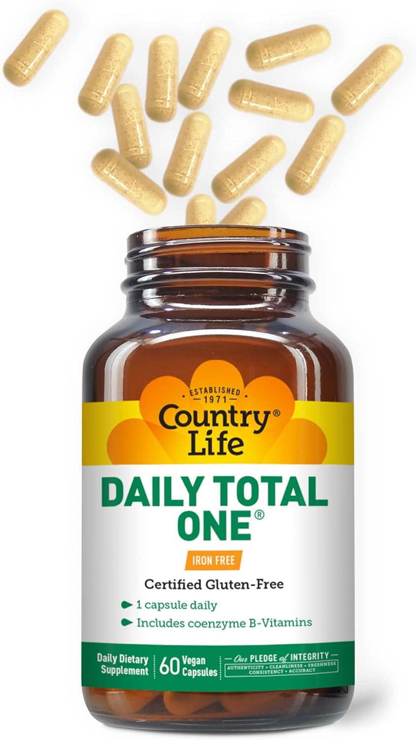 Country Life Daily Total One Multivitamin 60 Vegan Capsules