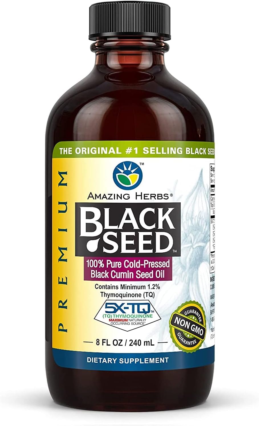 Amazing Herbs Premium Black Seed Oil