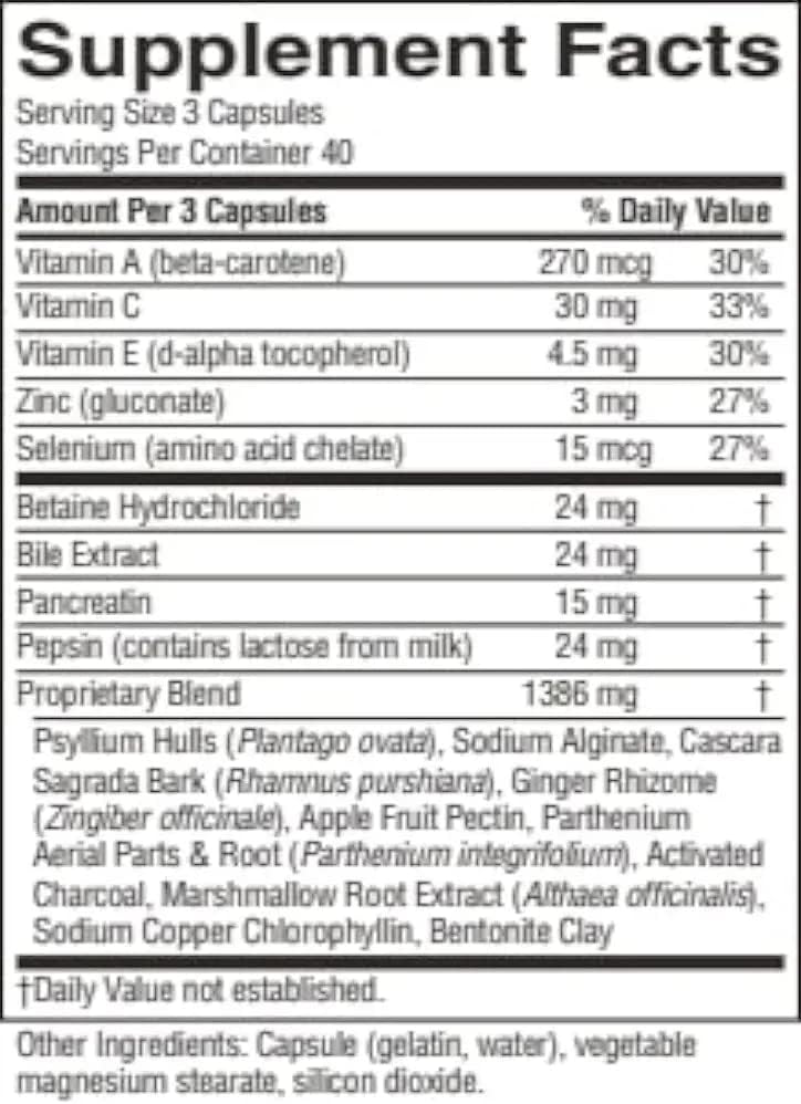 Nature's Sunshine Bowel Detox, 120 Capsules