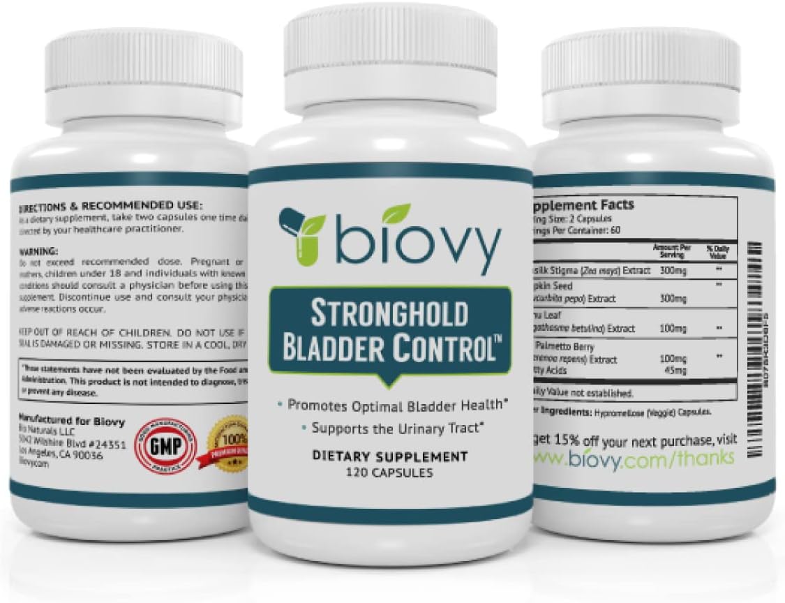 Stronghold Bladder Control 120 capsules