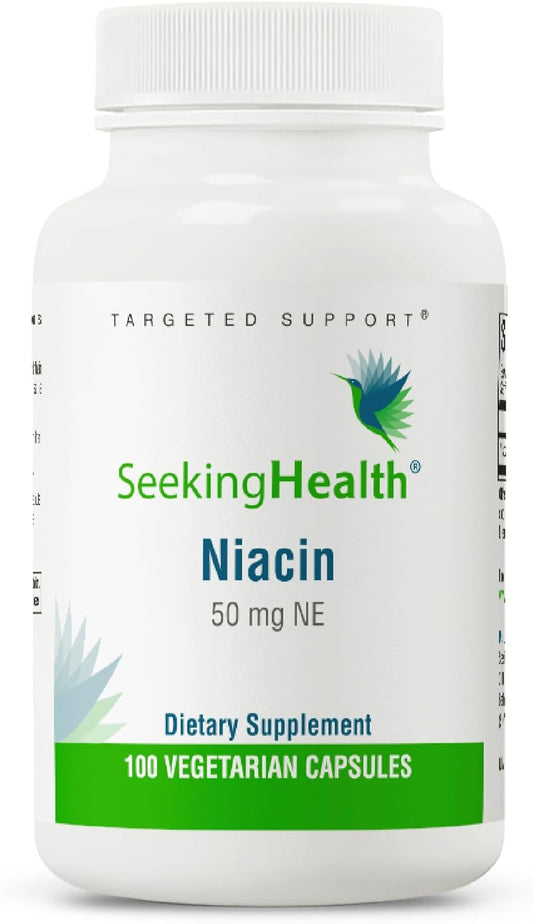 Seeking Health Niacin - 50 mg, 100 Capsules