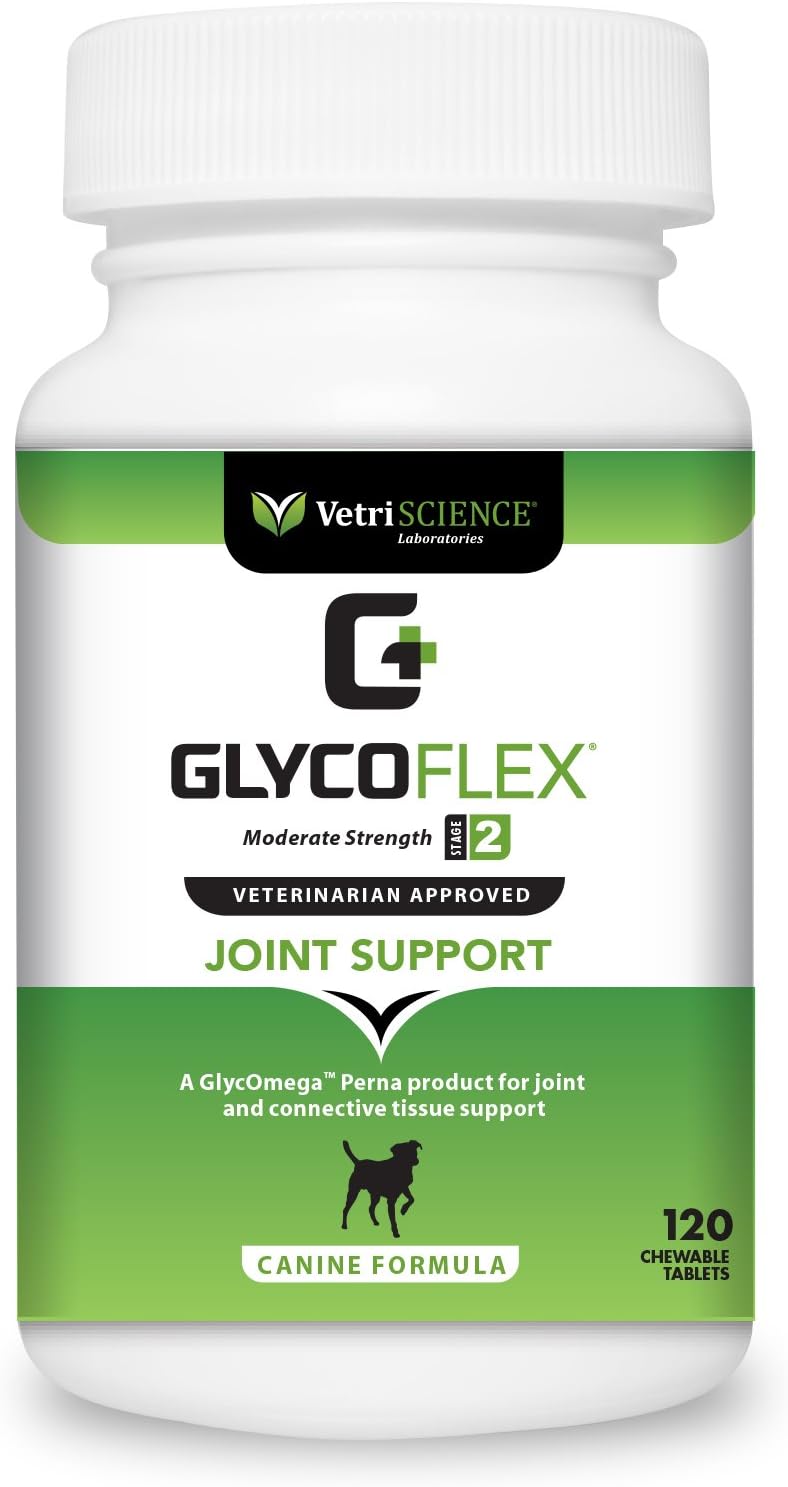 VETRISCIENCE Glyco Flex® 2 Hip and Joint Supplement for Dogs, Chewable Tablets (2 pack)