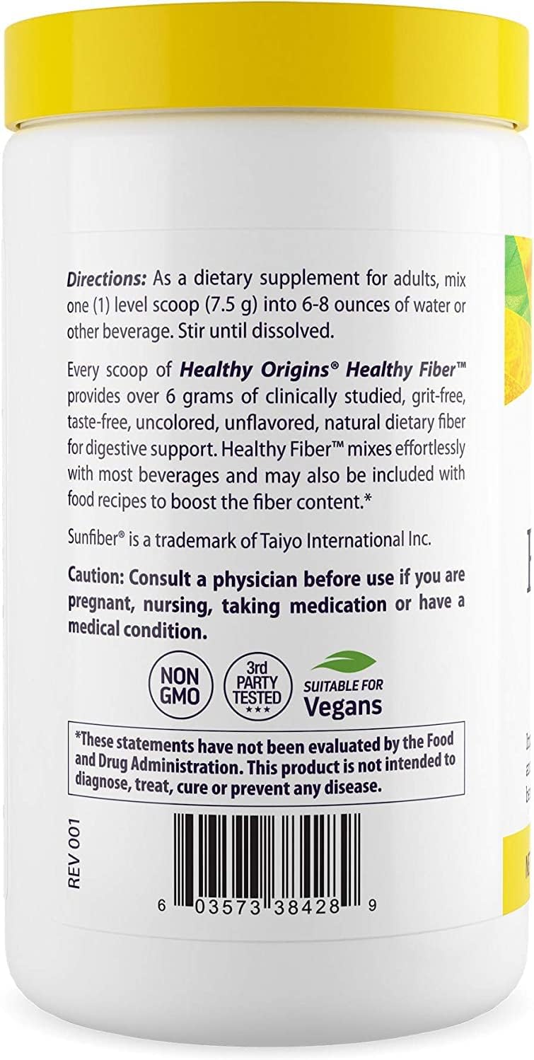 Healthy Origins Healthy Fiber - Clear Mixing